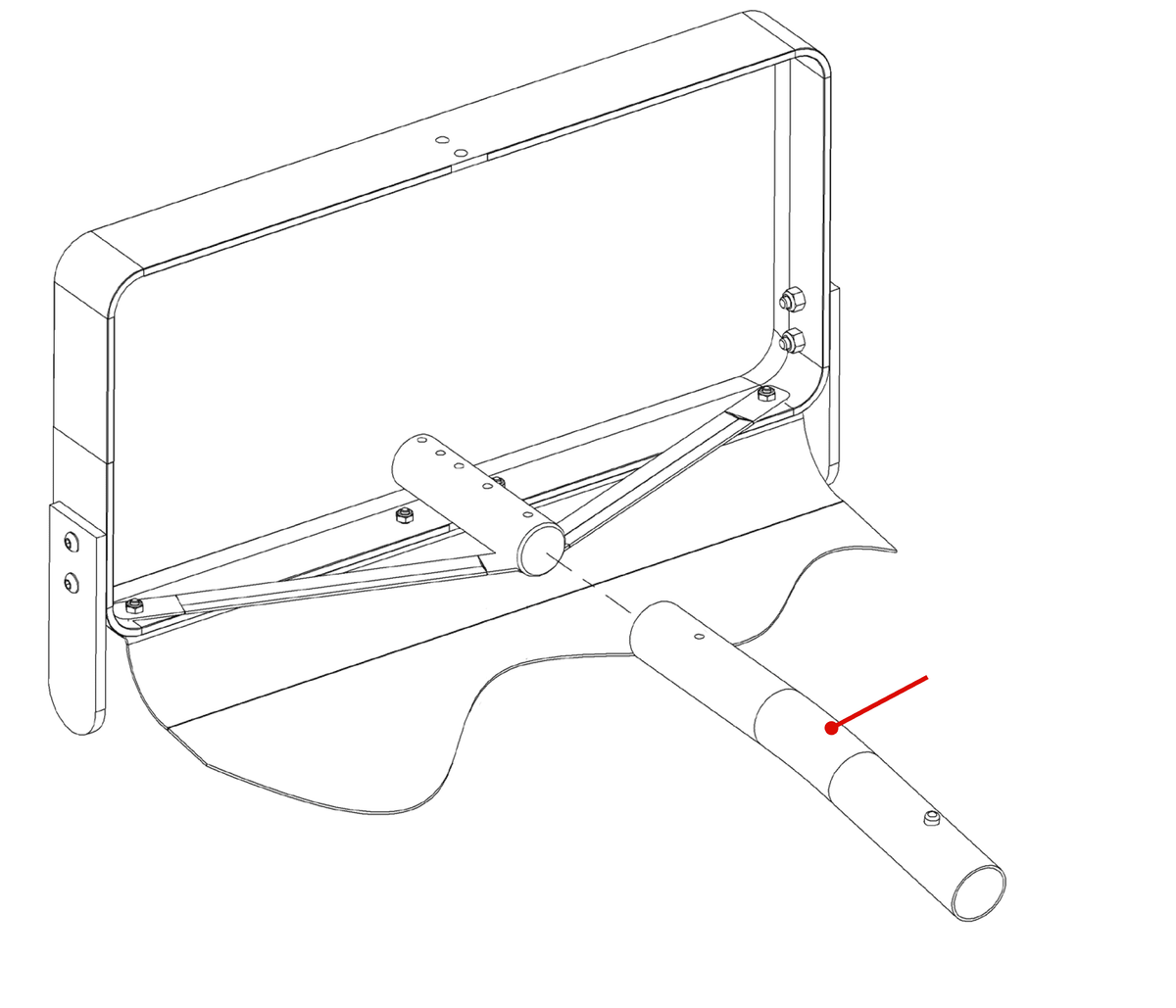 Curved Handle Adapter.